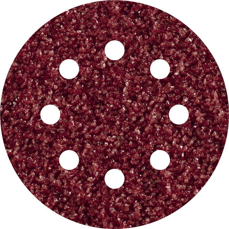 Wolfcraft – Schleifpapier Körnung 40 – 115 mm – 25 Stück – für Schleifmaschinen – Klettbefestigung – 2269100