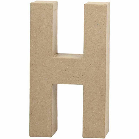 Firmenbuchstabe Creativ aus Pappmaché – H: 20,5 cm
