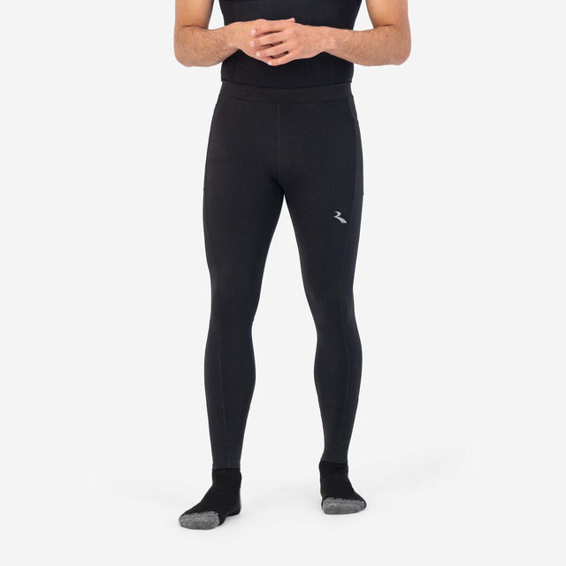 Rogelli essential heren lange hardloopbroek - winter - zeem - zwart