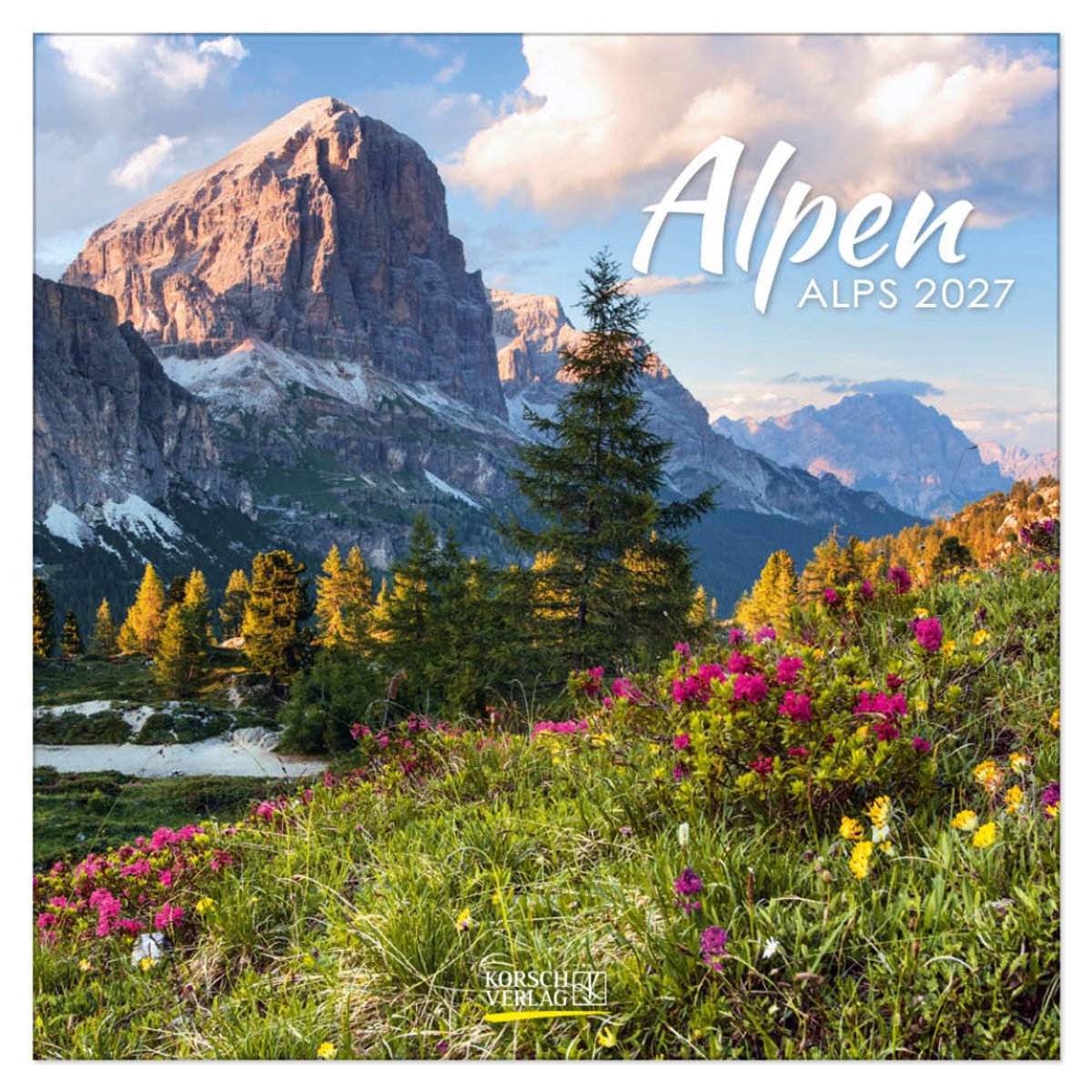 Korsch verlag alpen kalender 2027
