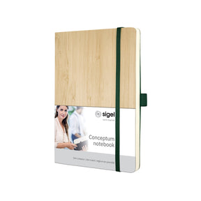 Sigel Notizbuch – Conceptum Nature Edition – Bambus – A5 – Softcover – 194 Seiten – 80 Gramm – si-co671