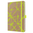 Sigel weekagenda pure 2026 formaat a5 lemon batik hardcover