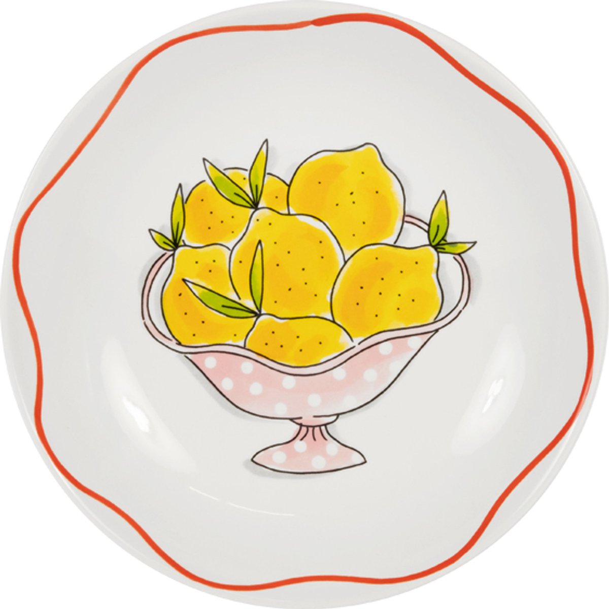 Blond amsterdam , pasta: diep bord 23 cm lemon