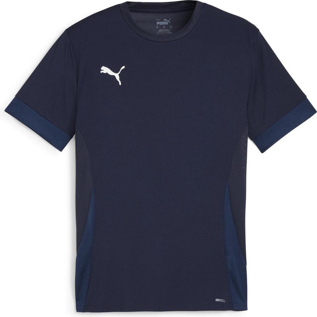 Puma teamgoal matchday jersey heren sportshirt - navy- white-persian blue