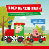 Lantern Publishers Buch und Puzzle trainieren Nutztiere