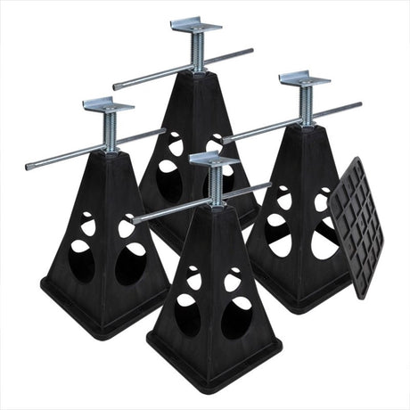 Caravan-Eckstützen-Set bis 3000 kg 4-teilig
