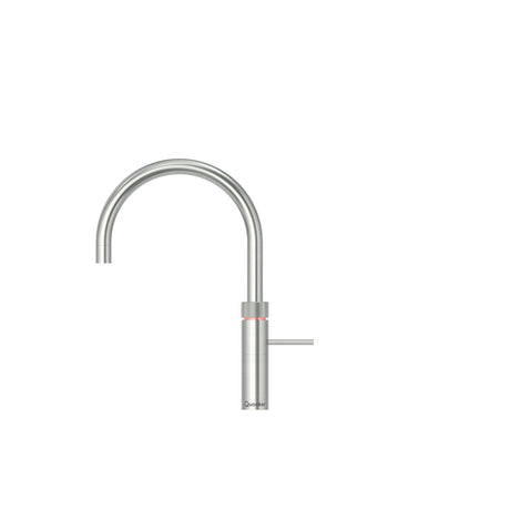 Quooker ® fusion square roestvrijstaal - kokendwaterkraan - kindveilige bedieningsknop - roestvrijstaal - kokend, gekoeld en bruisend water