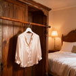 Alpina Kleiderbügel Holz – 5 Stück – Kleiderbügel aus Holz – Kleiderbügel-Set – Weiß