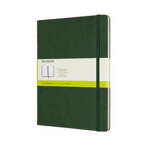 Klassisches Moleskine-Notizbuch – extra groß – Hardcover – leer – Myrtengrün
