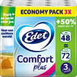 Edet Comfort Plus Toilettenpapier 3-lagig 48 Stück
