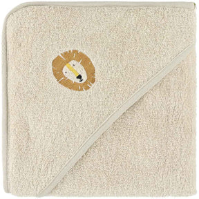 Trixie Aura Löwe Badeumhang – 75x75 cm – Bio-Baumwolle – geeignet für Babys