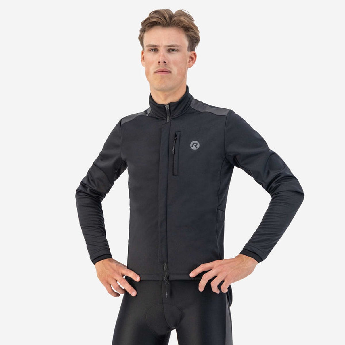 Rogelli deep winter fietsjack winter - heren - zwart - maat 3xl
