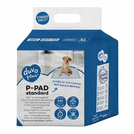 Duvo plus – P-Pad – Standard – Trainings-Pipi-Pad – XL – 60 x 60 cm – 30 Stück