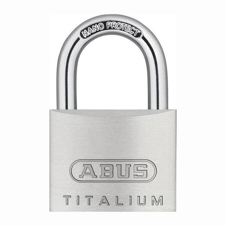 Abus Schlüsselschloss Titanium 64ti 40 4 cm Stahl Aluminium normal
