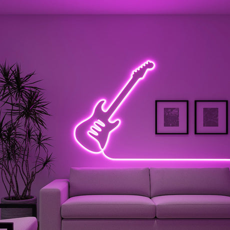 Rl Live Your Light Reality Neon-LED-Streifen – Weiß – LED RGB 20 W – Länge 5 m – kürzbar – integrierter Dimmer – Memory-Funktion – Fernbedienung – RGB-Farbwechsler