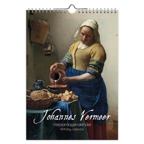 Comello Geburtstagskalender Johannes Vermeer A4