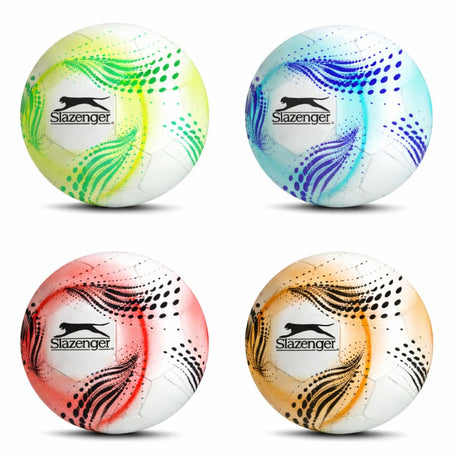 Slazenger football size 5 4ass clr