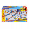 Hot wheels track creator set met drievoudige looping - met speelgoedauto - baanbouwset