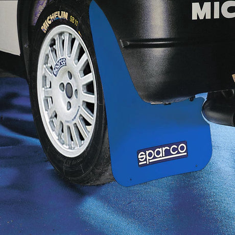 Sparco Universal-Schmutzfänger 'groß' - blau, 2er-Set