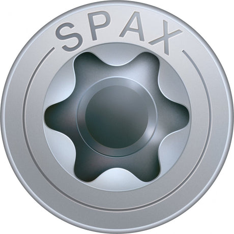 Spax - spaanplaatschroeven - torx 20 platkop - 5 x 80mm - deeldraad - wirox (200 stuks)