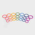 Tickit® Regenbogen-Holzringe