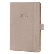 Sigel weekagenda 2026 conceptum - formaat a6 - taupe - hardcover - si-c2661