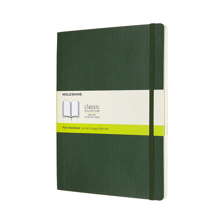Moleskine klassisches Notizbuch – extra groß – Softcover – leer – Myrtengrün