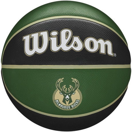 Wilson NBA Milwaukee Bucks Basketball Größe 7 – Outdoor