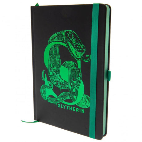 Loch in der Wand Harry Potter – Premium-A5-Notizbuch – Slytherin