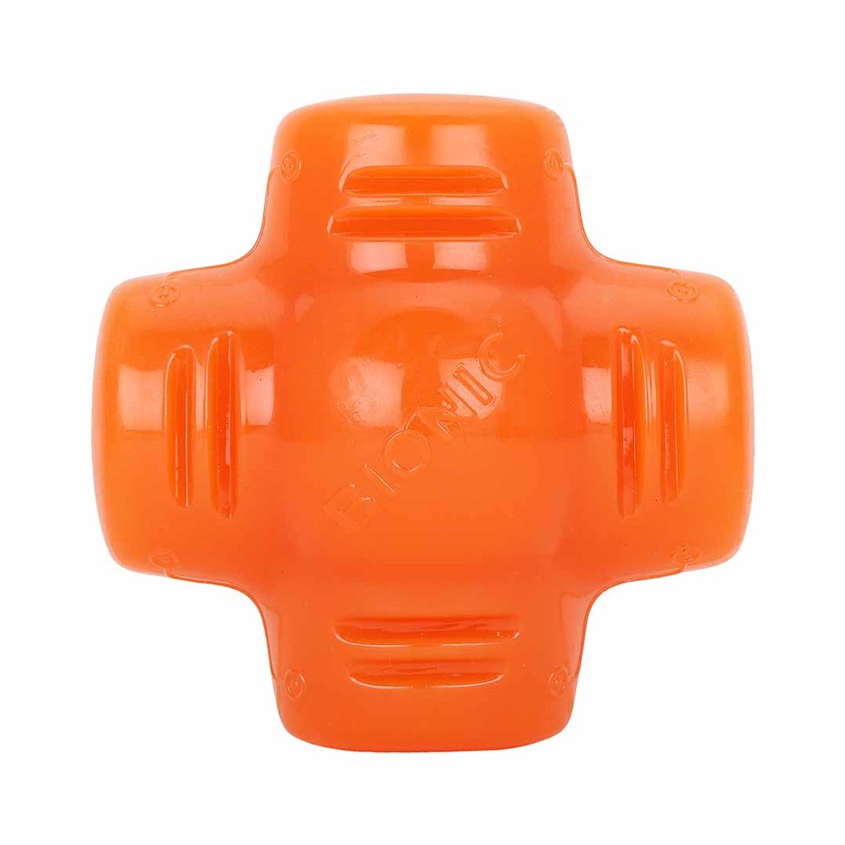 Bionisches Futterspielzeug Leckerli Stern 12x12x7cm orange
