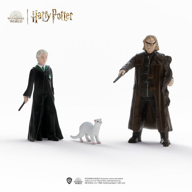Schleich Wizarding World Wandering Eye Madman Draco Malfoy mit Frettchen 14907