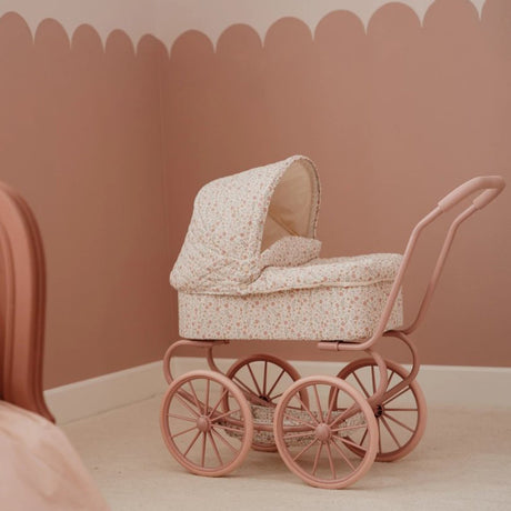 Little Dutch Puppenwagen - Kinderwagen - weiche Blumen