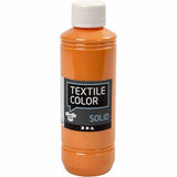 Kreativfirma Textilfarbe Deckung Textilfarbe - Orange, 250 ml