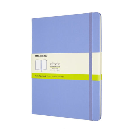 Klassisches Moleskine-Notizbuch – extra groß – Hardcover – leer – Hortensienblau