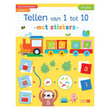 Zählen von Deltas von 1 bis 10 mit Aufklebern (5-6 J.)
