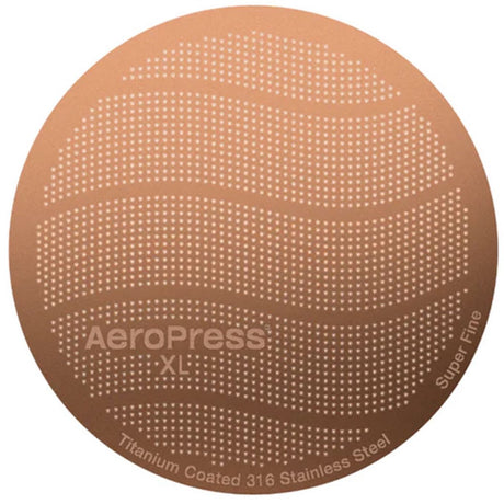 Aeropress – goldfarbener Metallfilter – XL