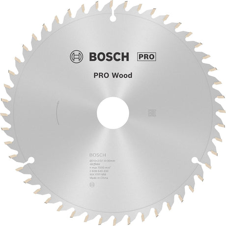 Bosch Pro Holzkreissägeblatt, 210 x 2 x 30 mm