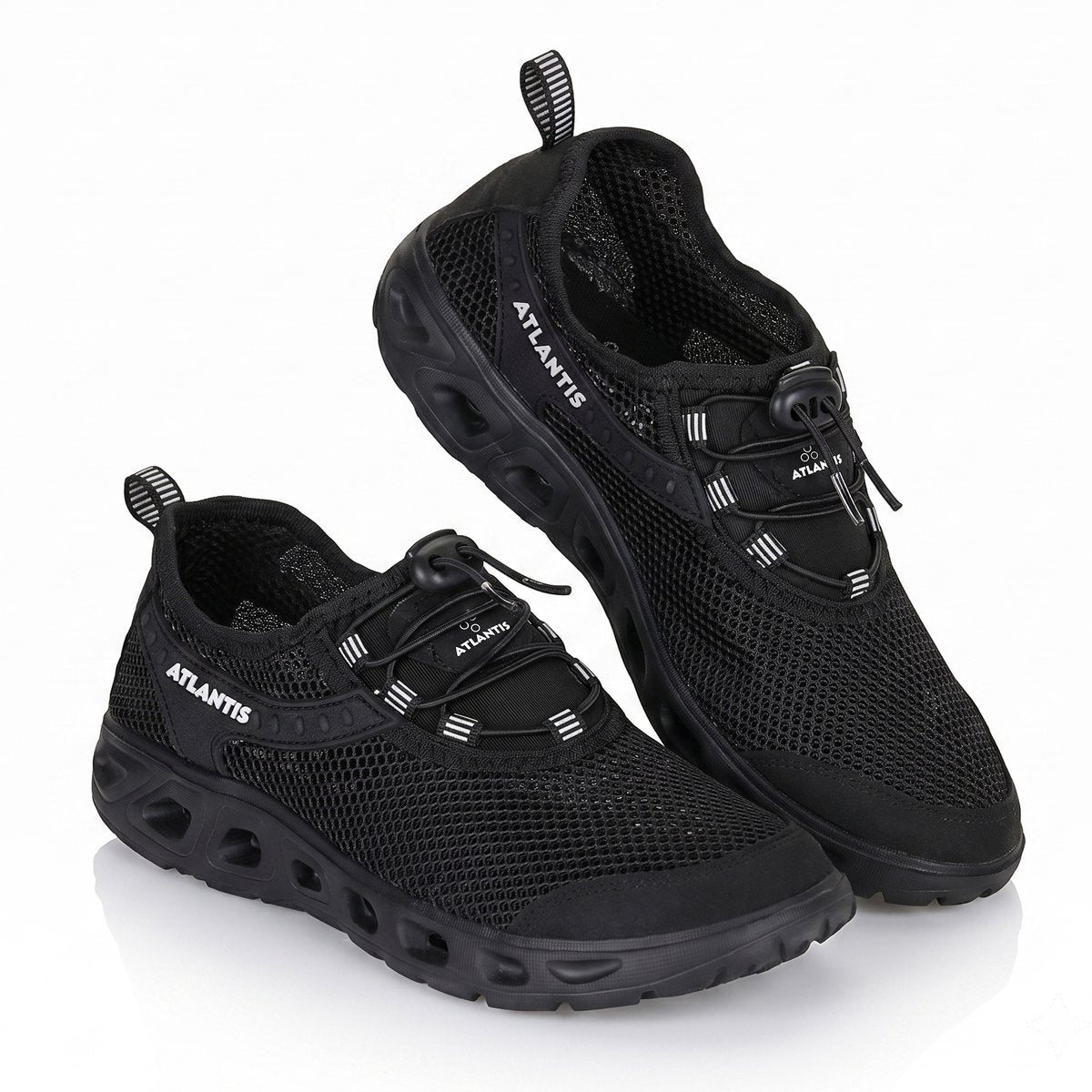 Atlantis explorer - hybride waterschoenen voor volwassenen - zwart - 46