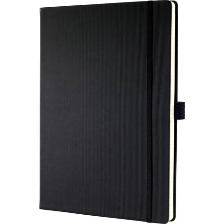 Sigel Notizbuch – Conceptum – A4 – Schwarz – Hardcover – 194 Seiten – 80 Gramm – Punkte – Si-Co108