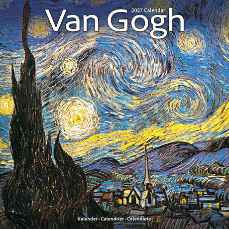 Avonside van gogh kalender 2027