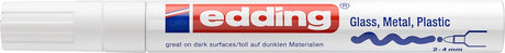 Edding -750 Glanzlackmarker weiß 1 Stück 2-4 Millimeter 4-750-9-049