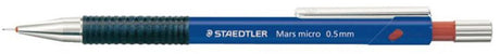 Staedtler Druckbleistift Mars 775, Kunststoff-Gummigriff, 0,5 mm, dunkelblauer HB-Radierer
