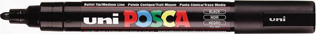 Posca Lackmarker uni pc5m m schwarz | 6 Stück