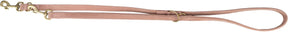 Trixie Hundeleine reines verstellbares Leder rosa