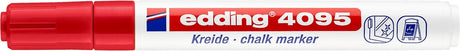 Edding Kreidemarker 4095 rund 2 - 3 mm auf Wasserbasis rot