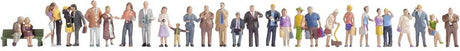 Noch 16043 h0 Figuren in der Stadt bemalt, stehend