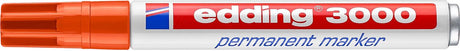 Edding 3000 Permanentmarker rund - Orange - 1 Stück