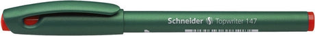Schneider Schreibgeräte Fineliner Schneider Topwriter 147 0,6 mm rot Box mit 10 Stück