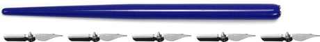 Kangaro Dip-Stifthalter – blau – mit 5 Kronen