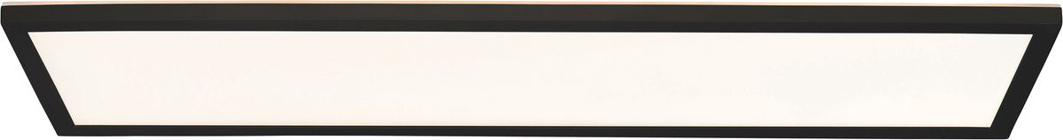 Brilliant Sorell – Badezimmer-Deckenleuchte – LED 24 W – CCT – dimmbar – Fernbedienung – Schwarz und Weiß